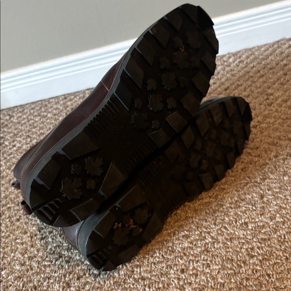 Roots Men's Brown Leather Boots Size 13 - Picture 4 of 6